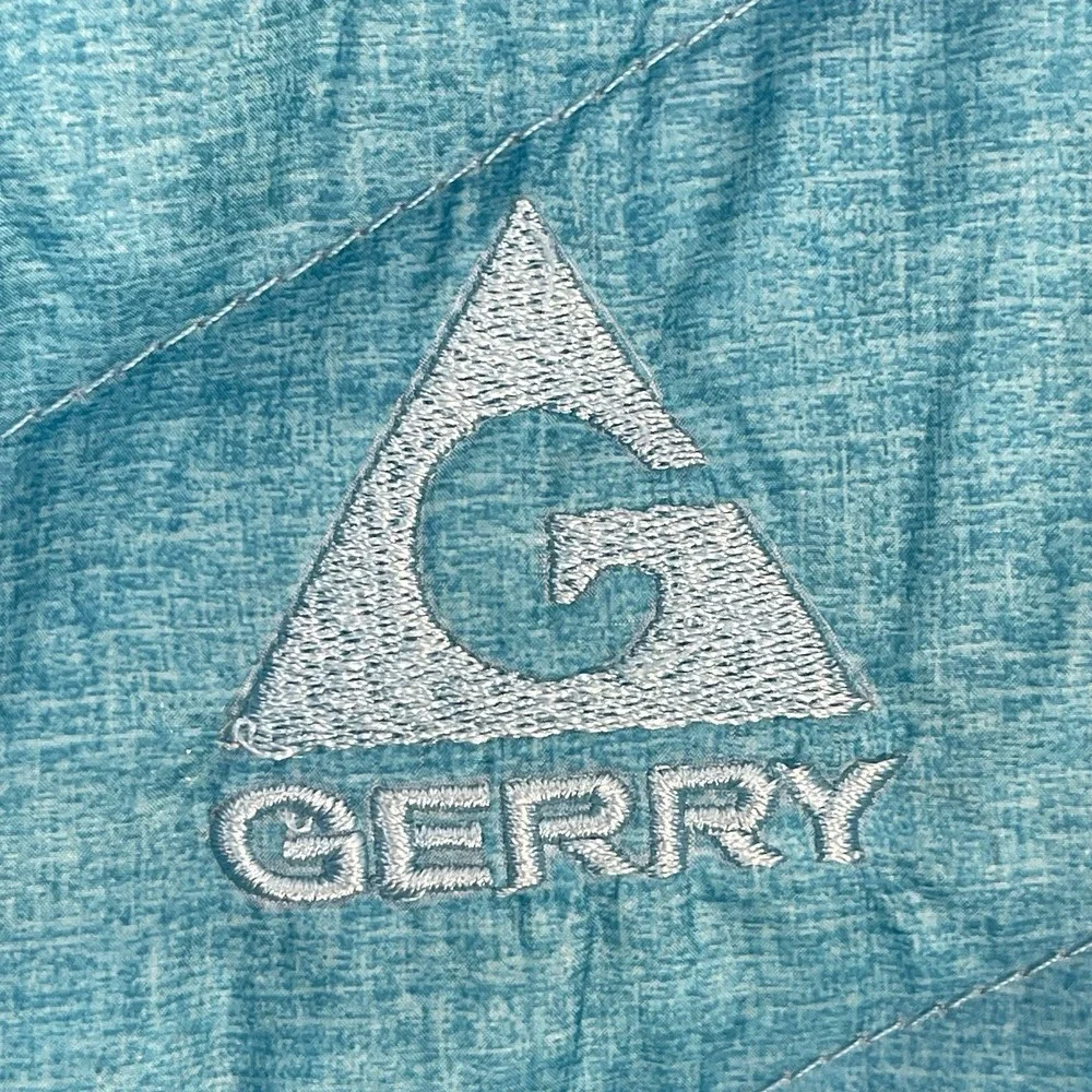 Gerry  Light Puffer Jacket  Ocean Aqua Color Packable Girls‎ Size 14-16